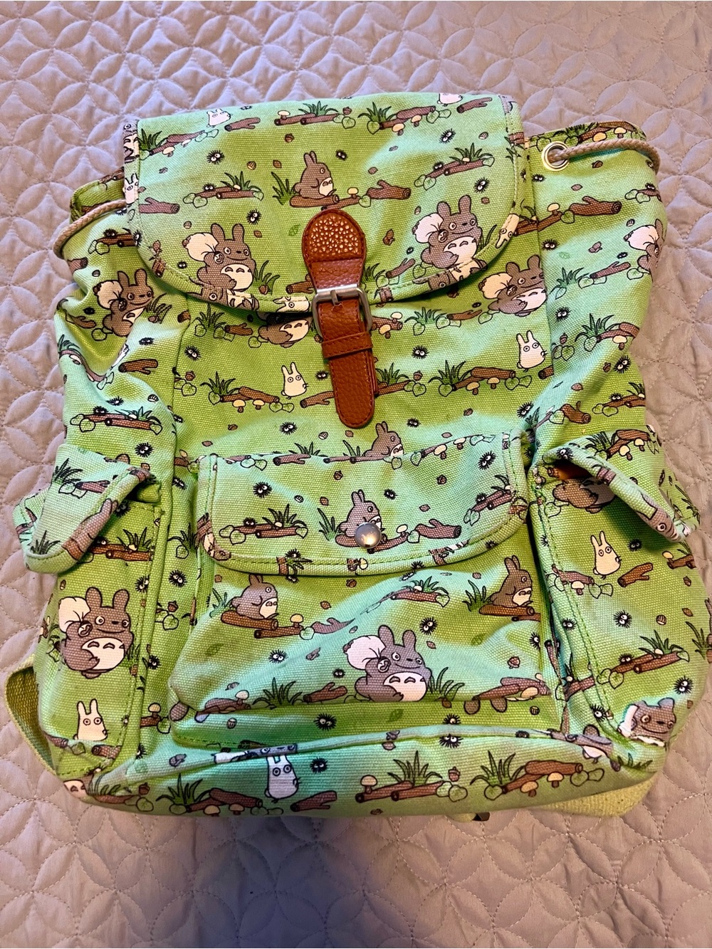 Studio Ghibli Totoro - Print Canvas Backpack